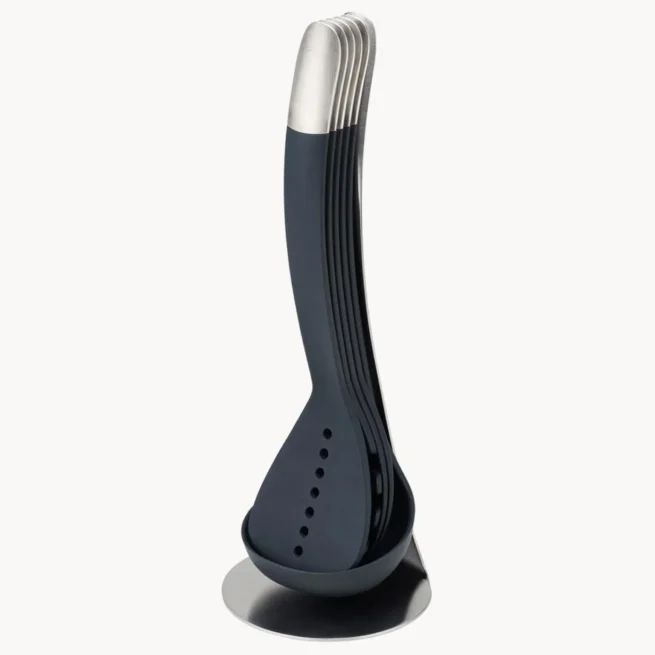 Conjunto de utensílios de cozinha com suporte Nest, 6 uni.