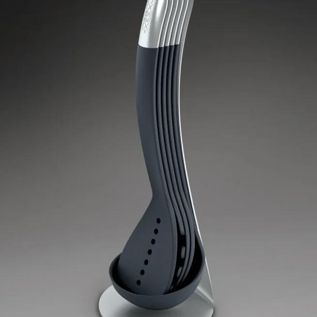 Conjunto de utensílios de cozinha com suporte Nest, 6 uni.